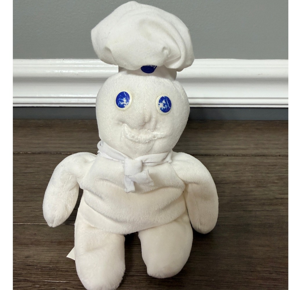 Pillsbury Doughboy Poppin Fresh Plush Advertising Mascot Toy